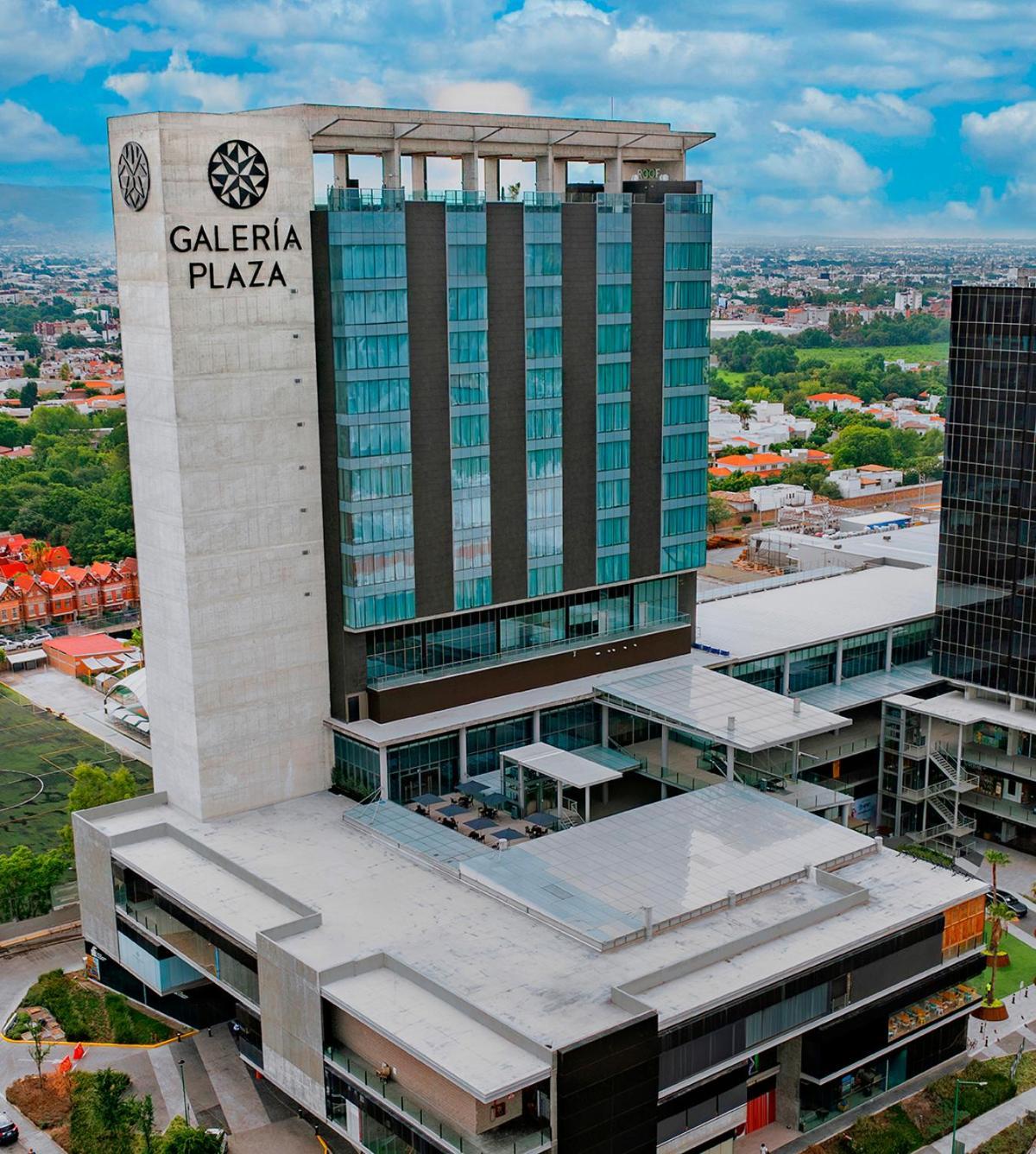 Galeria Plaza Leon Hotel Exterior foto